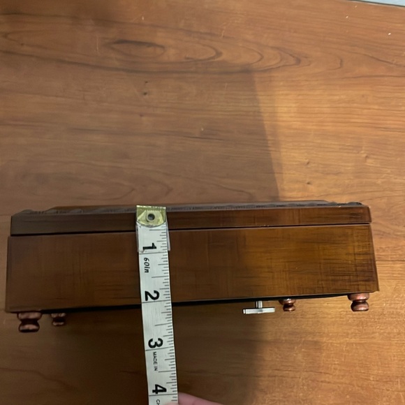 Vintage Sankyo Decorative Wooden Jewelry/Trinket Music Box - Picture 12 of 12